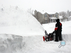 Snow blowing services for businesses & homeowners