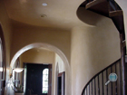 Venetian plaster applied with a smooth finish